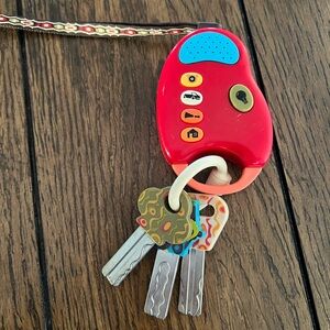 B.Toys Fun Keys with Light and Sound, Chewable and Teethable